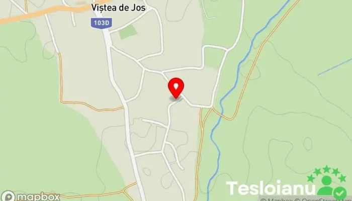 hartă a Viștea de Jos  în Viștea de Jos