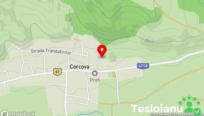 hartă a VITICOLA CORCOVA S.R.L. Cramă în Corcova