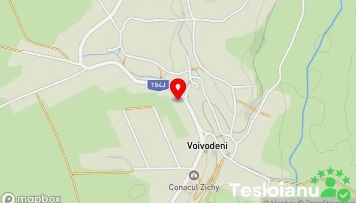 hartă a Voivodeni  în Voivodeni
