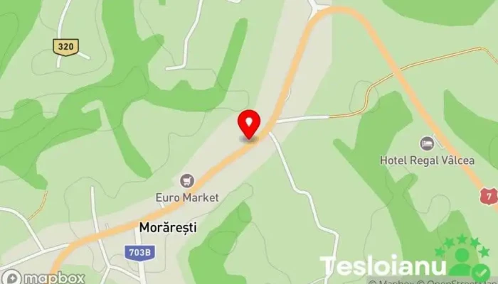 hartă a Vulcanizare Auto Atelier de reparații auto în Morărești