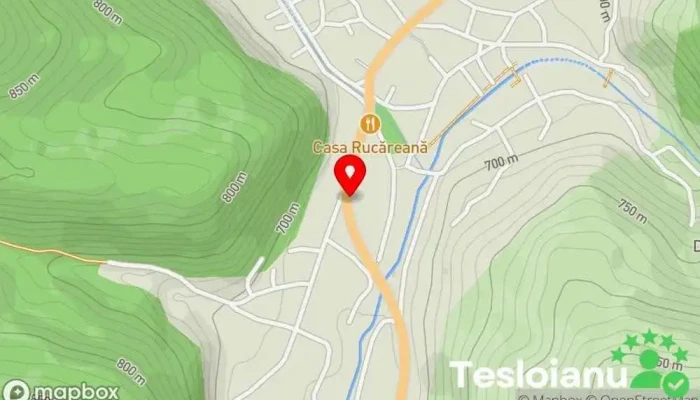 hartă a Vulcanizare Vulcanizare în Rucăr