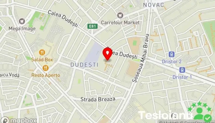 hartă a World Class București Incity Sală de fitness, Club de înot, Bazin de înot, Piscină, Școală de înot în București