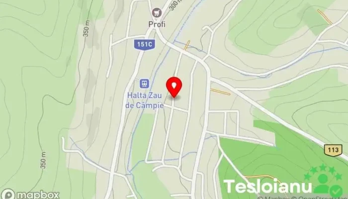 hartă a Zau de Câmpie  în Zau de Câmpie